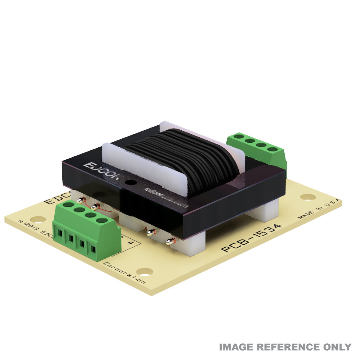 TPC Series - 1/4W PC mounted balanced or unbalanced line matching transformers.