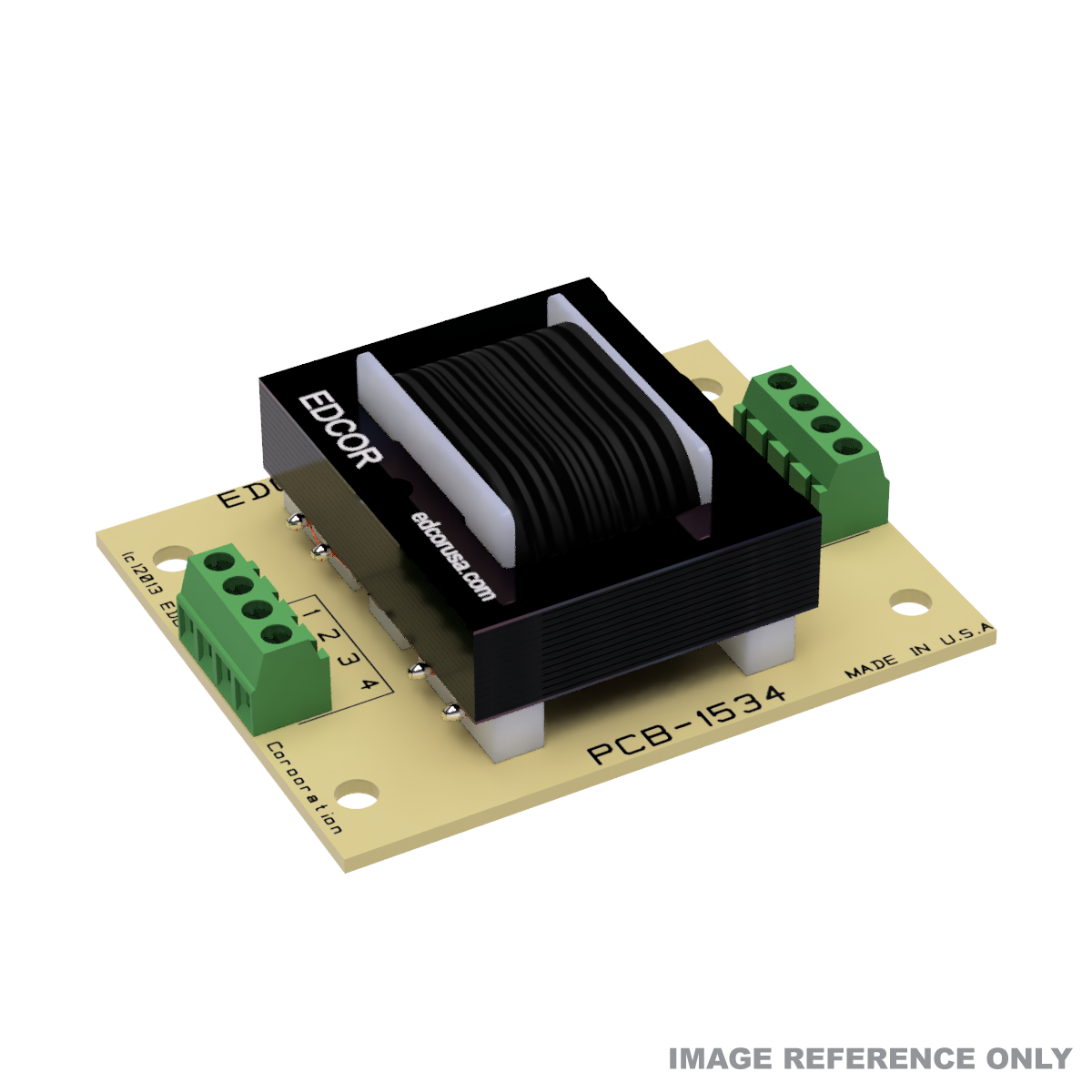 TPC Stereo to Mono Coupler Series - 1/4W PC mounted stereo to mono coupling matching transformers.