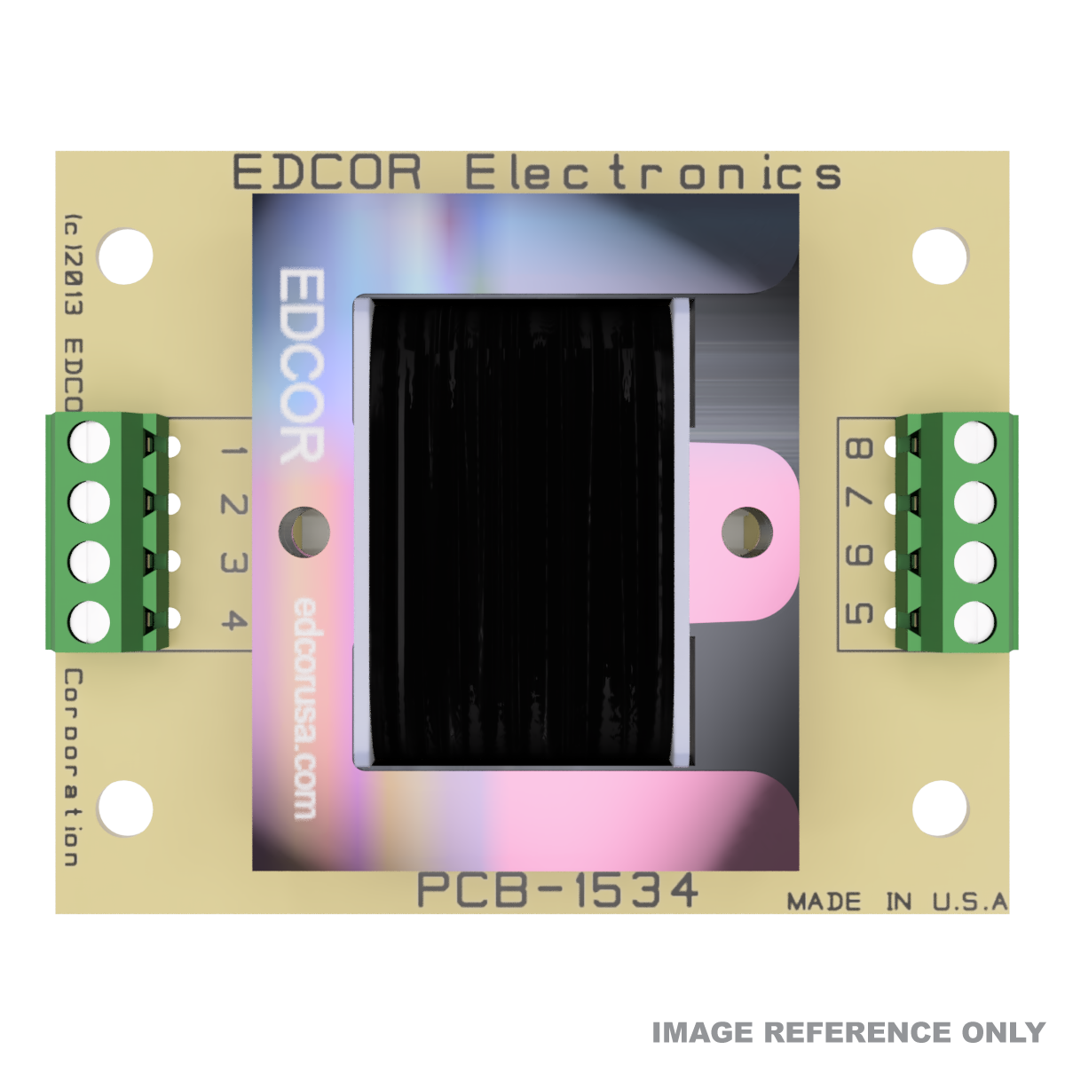 TPC Stereo to Mono Coupler Series - 1/4W PC mounted stereo to mono coupling matching transformers.