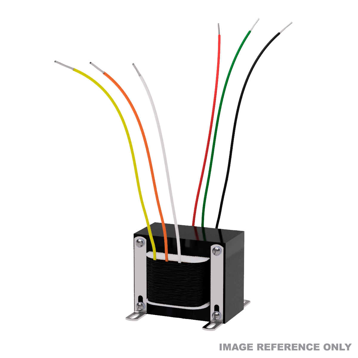 EDCOR EI125 x 2 in. horizontal transformer with brackets - Reference image