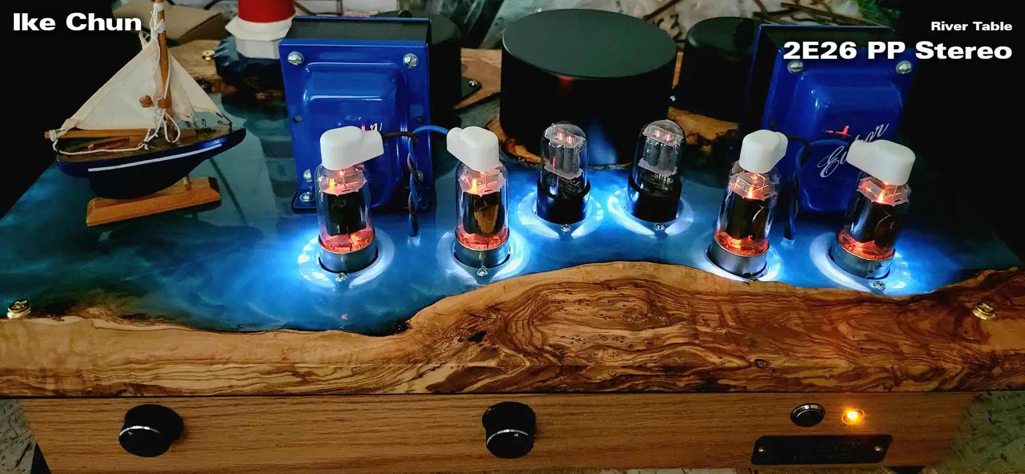 2e26 pp stereo vacuum tube amplifier.