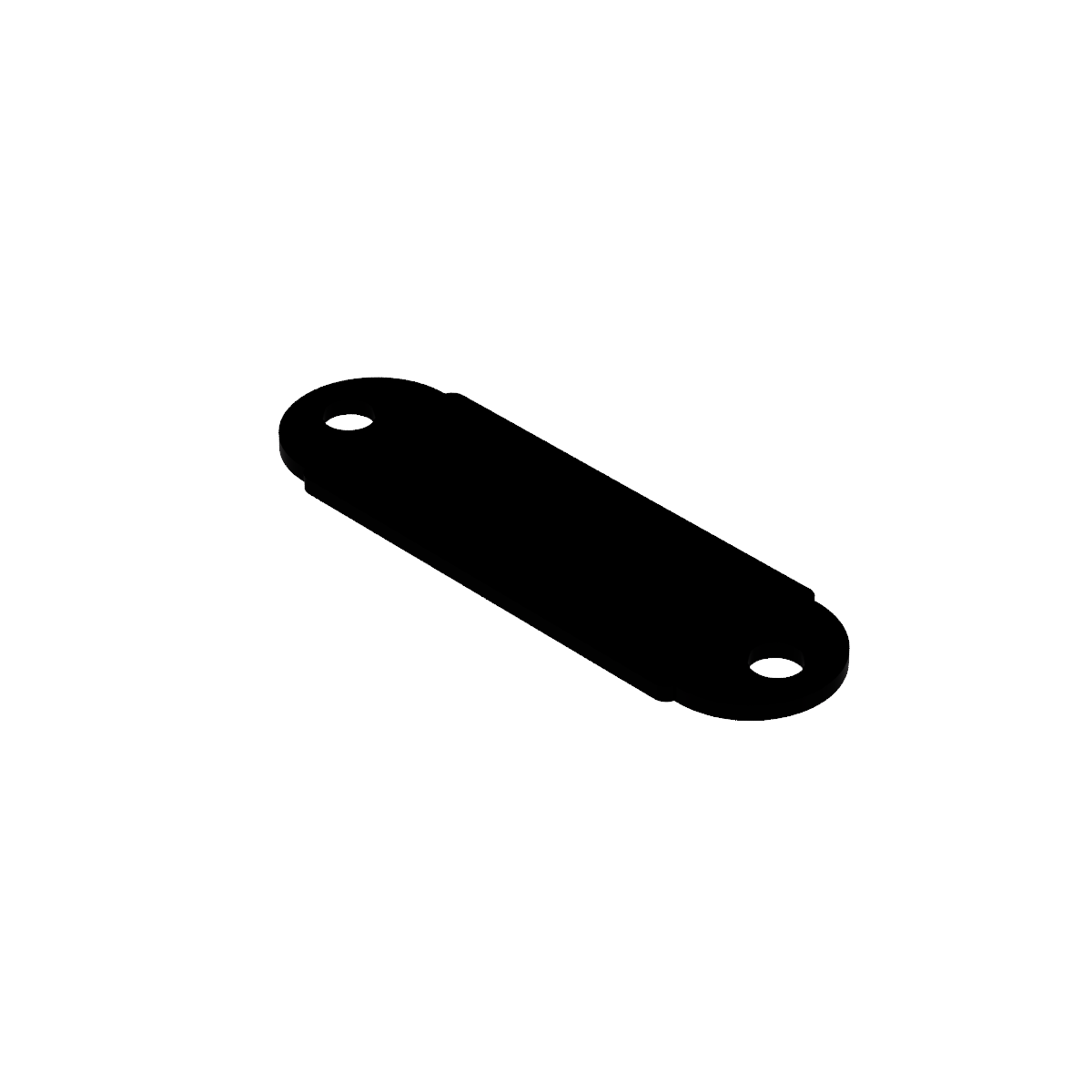EI050 x 5/8" Horizontal Channel/Frame Mounting Pad/Insulator