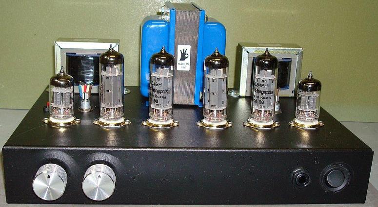 EDCOR Replacements/Kits PoddWatt: 5751 SRPP / EL84 (6BQ5) Push-Pull (class-A) Tube Amp