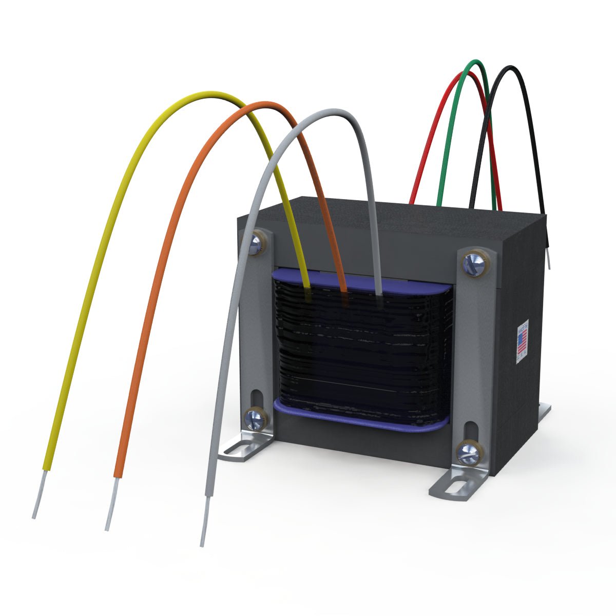 EDCOR Bidirectional Distribution EA150 - 150W bidirectional audio distribution transformer.