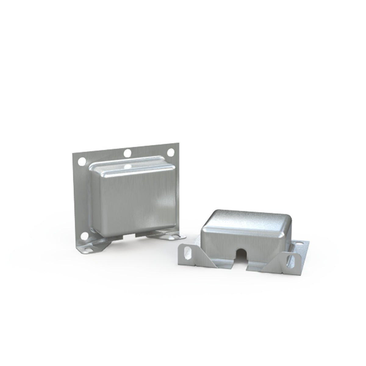 EDCOR End Bells Horizontal End Bells for EI100 (1") Zinc Plated (Pair)