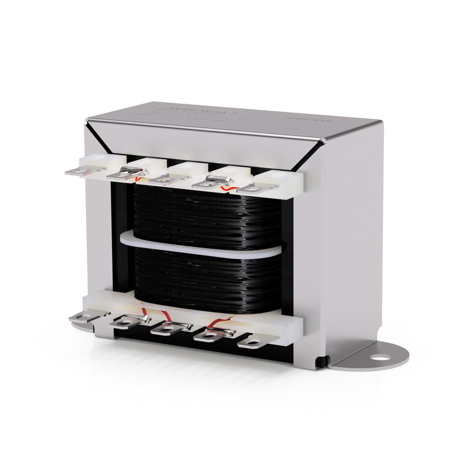 EDCOR Low Voltage Power Transformers PWR20V1A (20V@1A CT)