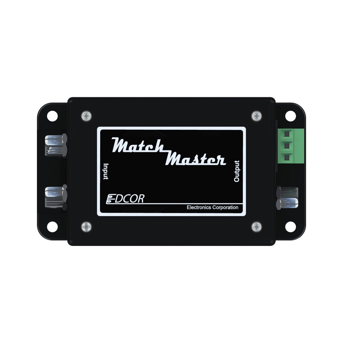 EDCOR Stereo to Mono S2M-3 - 1/4W Stereo line level to mono mic level coupling box.