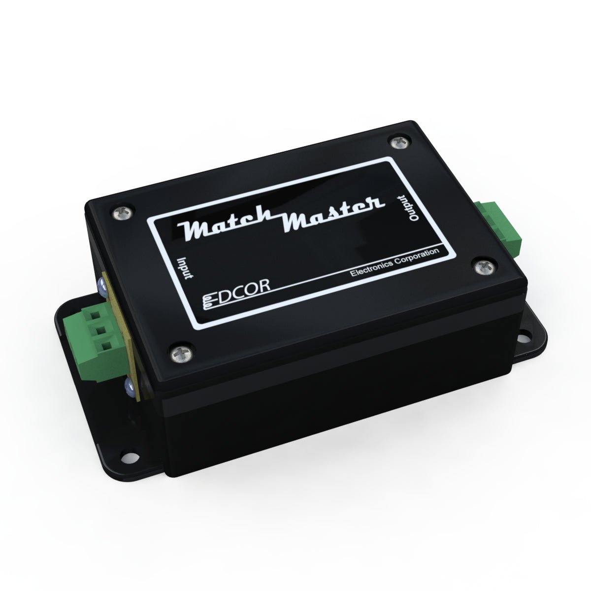 EDCOR Stereo to Mono S2M-E - 1/4W Stereo line level to mono line level coupling box with Eurostyle connectors.