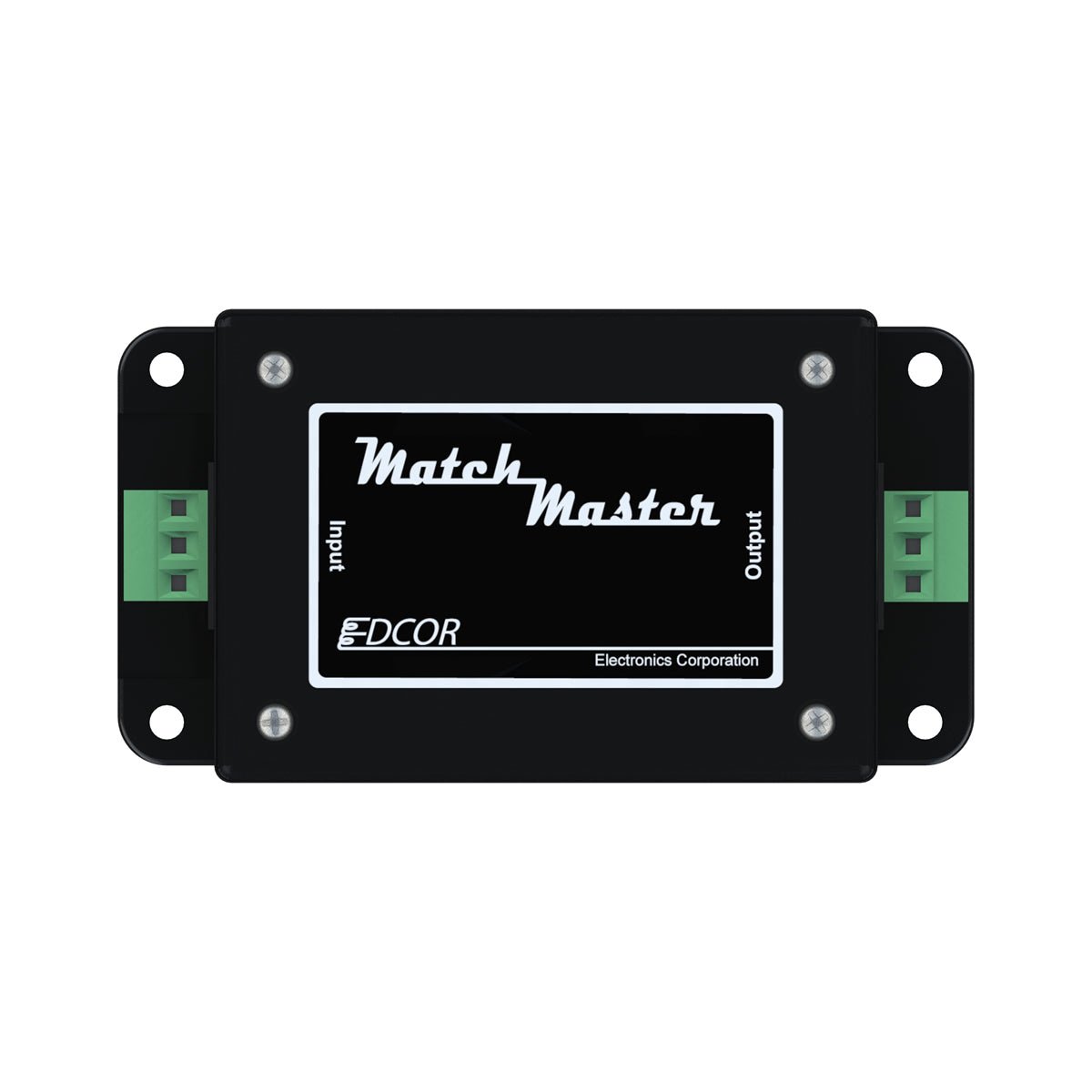 EDCOR Stereo to Mono S2M-E - 1/4W Stereo line level to mono line level coupling box with Eurostyle connectors.