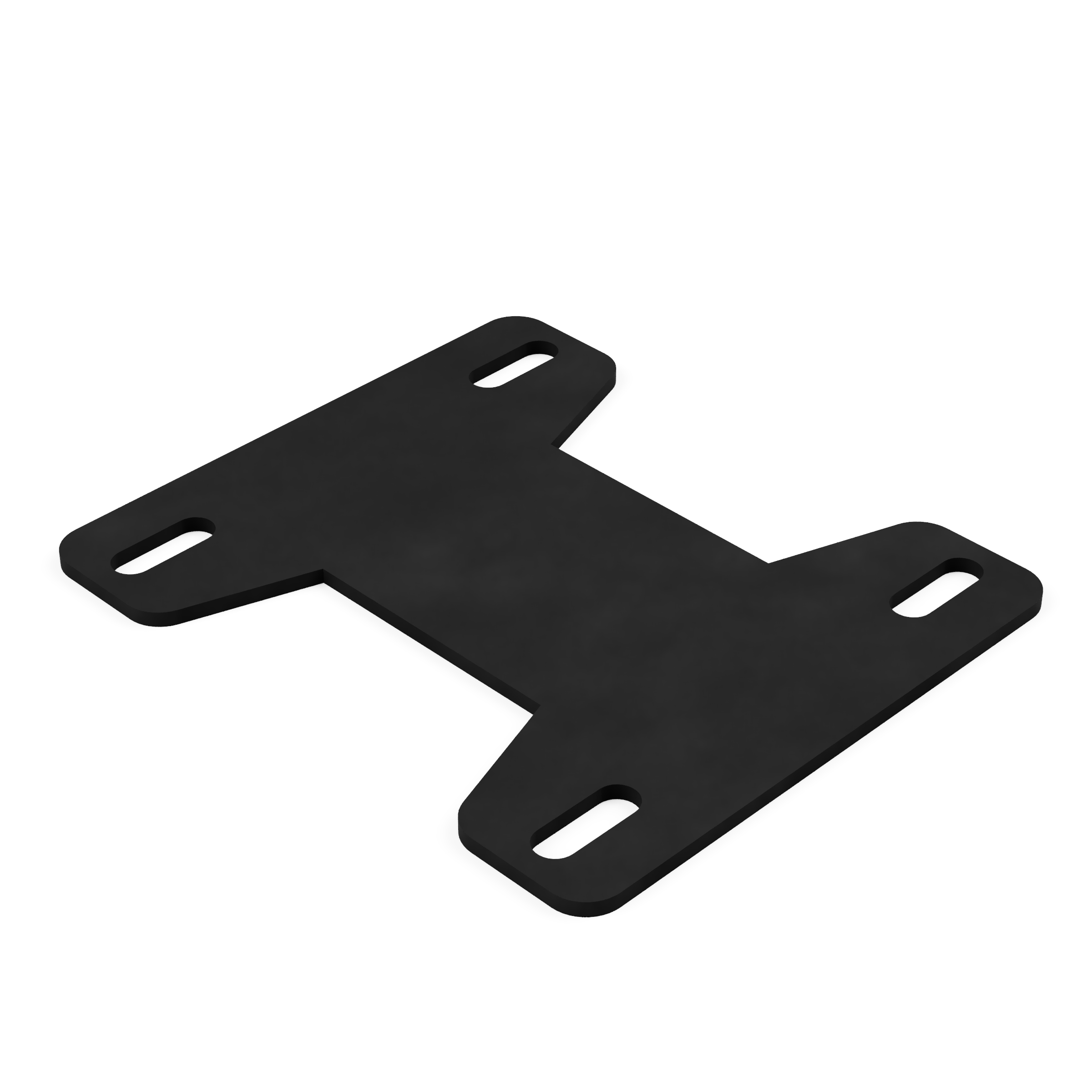 EDCOR Insulator EI100 x 1" Horizontal End Bell Mounting Pad/Insulator
