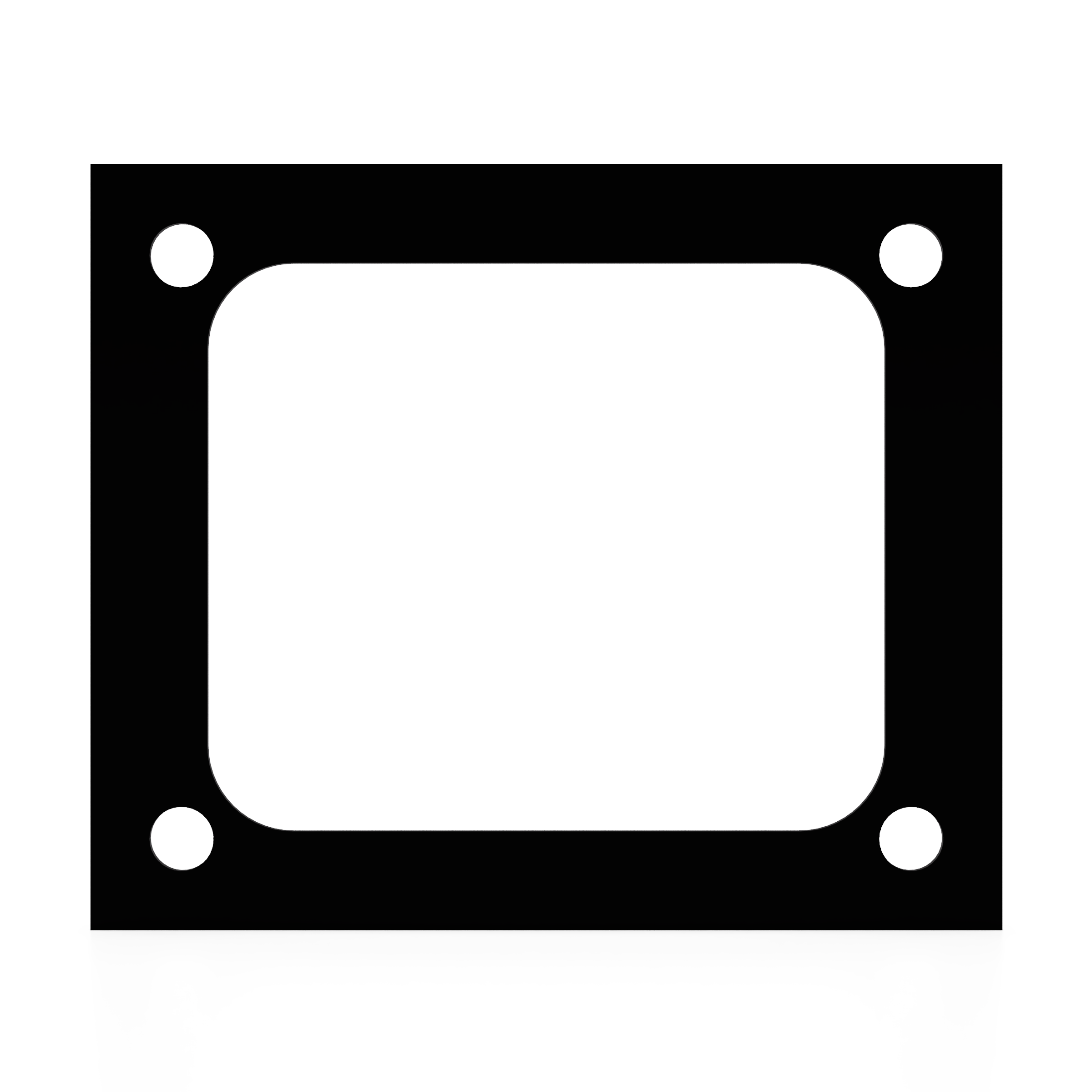 EDCOR Insulator EI100 Laydown/Z Mount End Bell Mounting Pad/Insulator