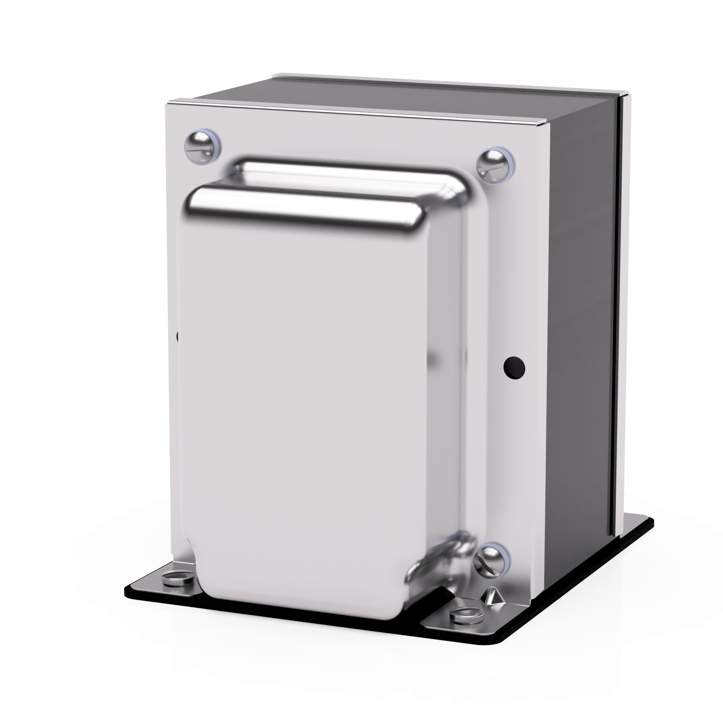 EDCOR Insulator EI150 x 2 1/2" Vertical End Bell Mounting Pad/Insulator