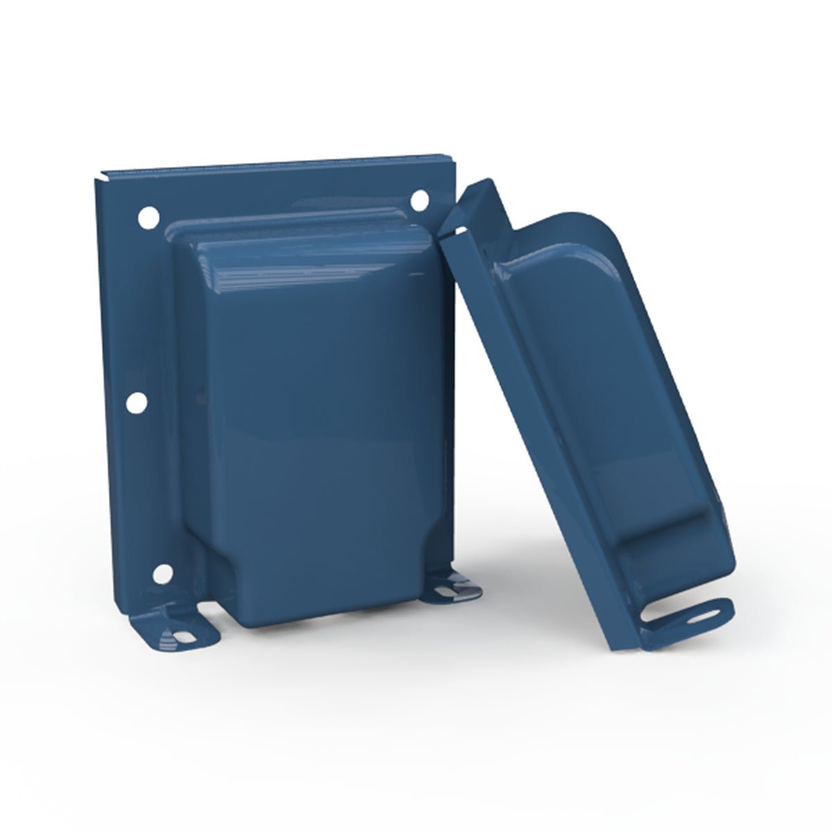 EDCOR End Bells Vertical End Bells for EI150 (1-1/2") Gentian Blue (RAL 5010)(Pair)