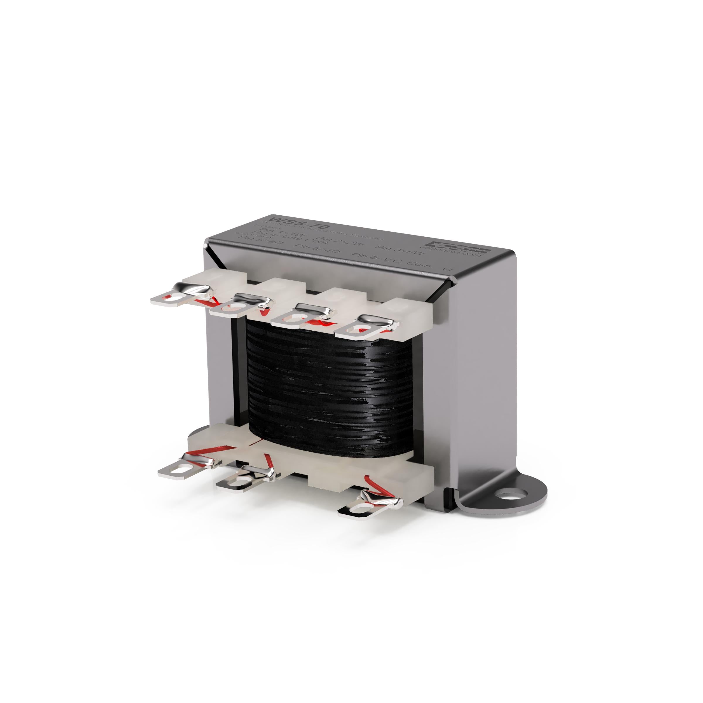 EDCOR Speaker Distribution WS4 - 4W speaker side audio distribution transformer.
