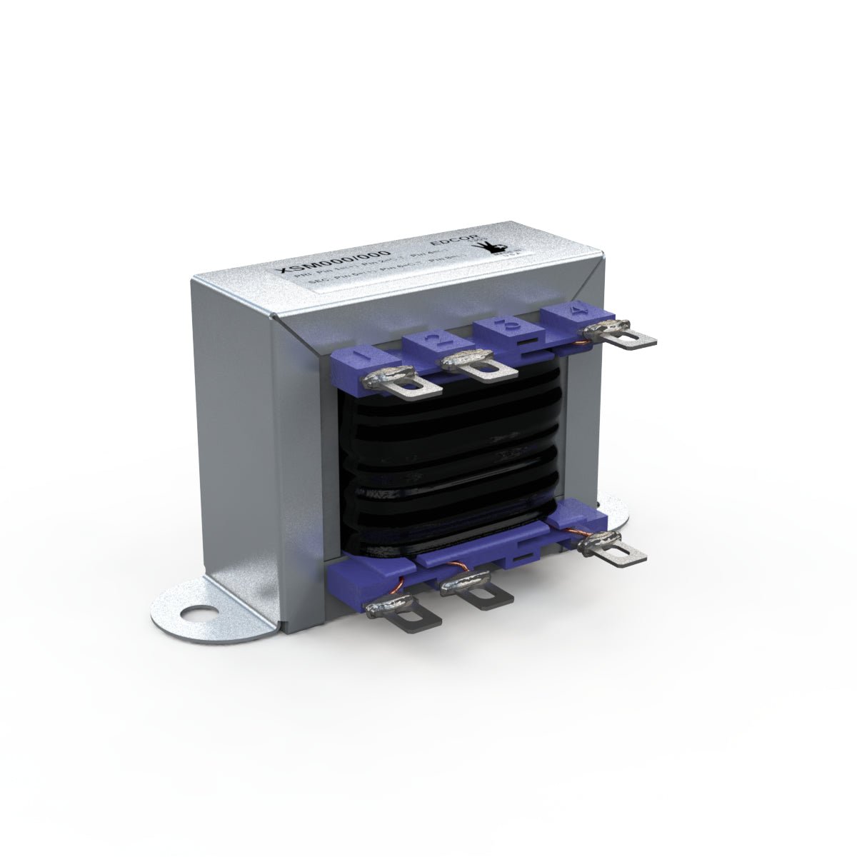 EDCOR Audio Matcher XSM Series - 2-1/2W balanced or unbalanced line matching transformers.