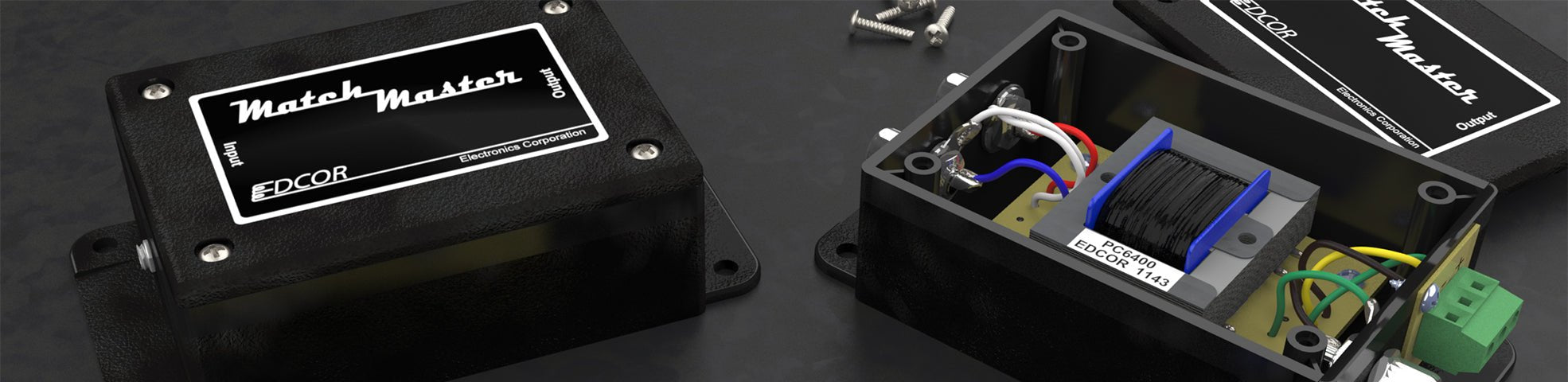 Stereo to Mono Coupling Matching Transformers - EDCOR Electronics Corporation