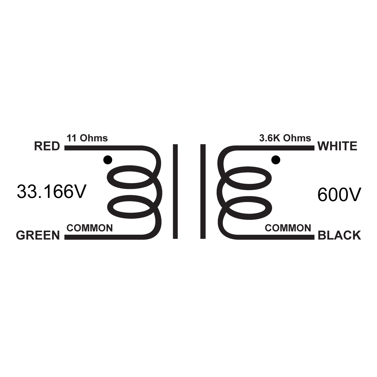 EM0991 - 100W. 11 Ohms to 600V Piezoelectric Speaker Driver