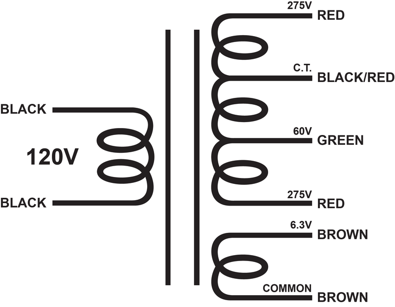 XPWR161 - 550V@125mA w/60V bias & 6.3V@4A